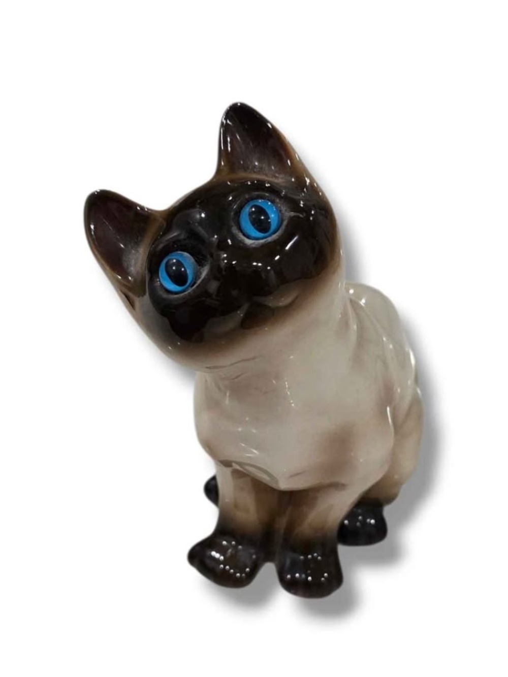 1970s Siamese Cat Figurine by Enesco - Picture 7 of 8